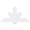 Ekena Millwork Redmond Architectural Grade PVC Gable Bracket, 48"W x 26"H x 2"D x 6"F, 13/12 Pitch GBP048X26X0206RED00 - alternate 4